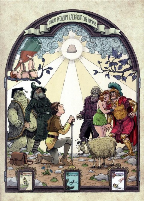 Verso de l'album Traquemage