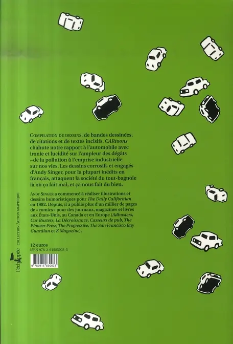 Verso de l'album Cartoons Le cauchemard automobile