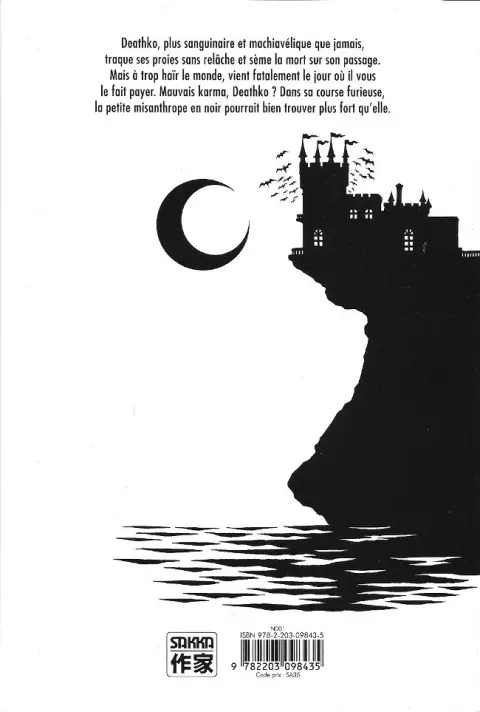 Verso de l'album Deathco Tome 2