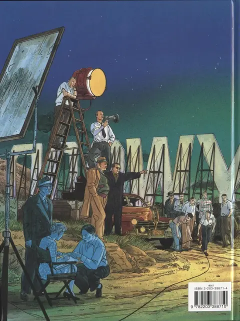 Verso de l'album L'Envers des rêves Tome 1