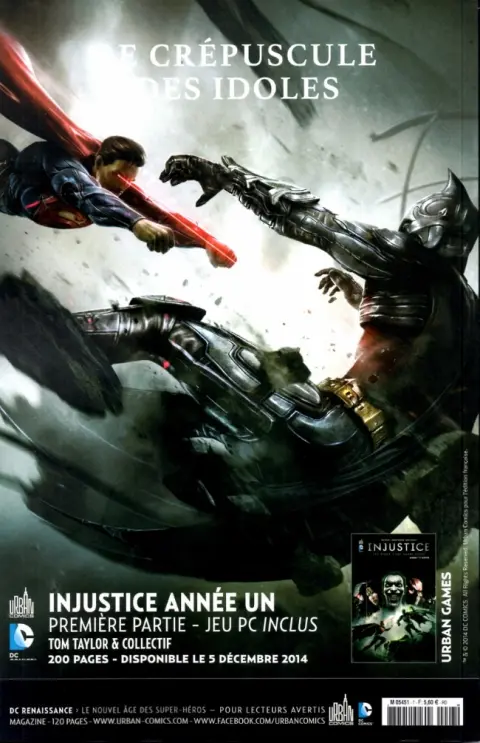 Verso de l'album Forever Evil Tome 7