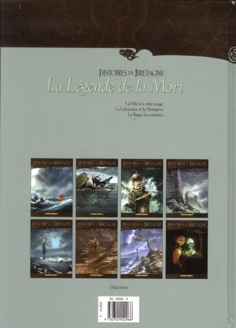 Verso de l'album Histoires de Bretagne Tome 8 La légende de la mort - Partie 3