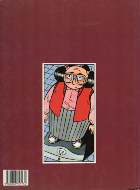 Verso de l'album Le Journal d'Henriette Tome 1