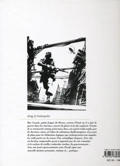 Verso de l'album King of Nekropolis