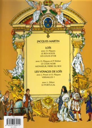 Verso de l'album Les voyages de Loïs Tome 2 Le Portugal