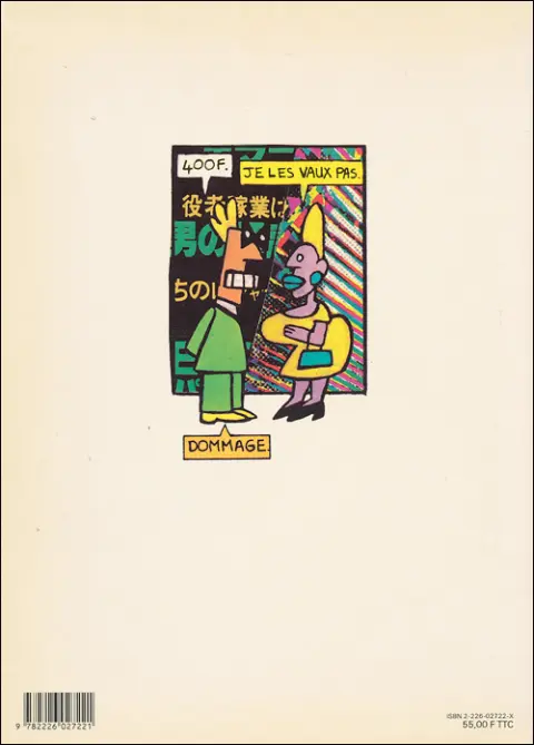 Verso de l'album Marc Edito Tome 1 L'information d'abord