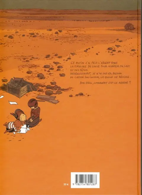 Verso de l'album Mars aller-retour