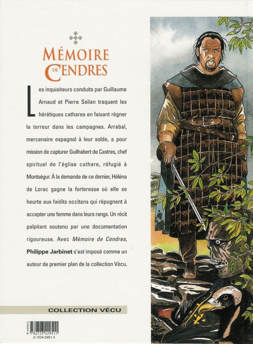 Verso de l'album Mémoire de Cendres Tome 6 Montségur