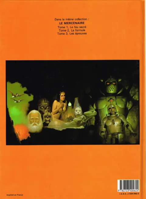 Verso de l'album Le Mercenaire Tome 3 Les épreuves