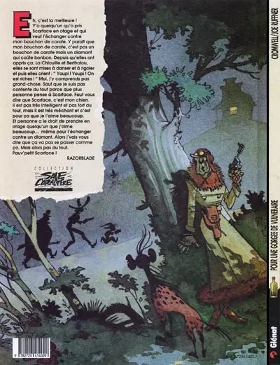 Verso de l'album Minettos Desperados Tome 3 Pour une gorgée de vulnéraire