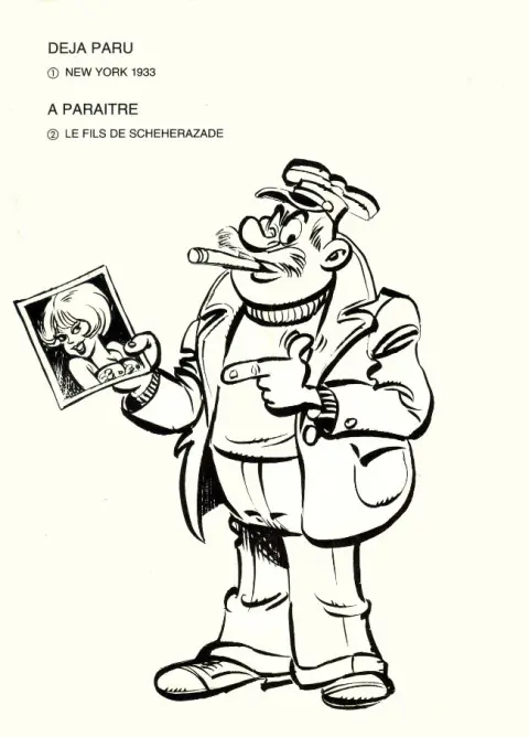 Verso de l'album Mulligan Tome 1 New-York 1933