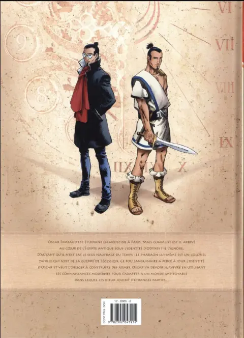 Verso de l'album Odyxes II L'écume des sables