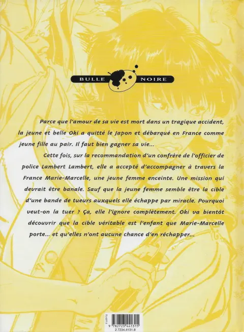Verso de l'album Oki, souvenirs d'une jeune fille au pair Tome 6 La peur au ventre
