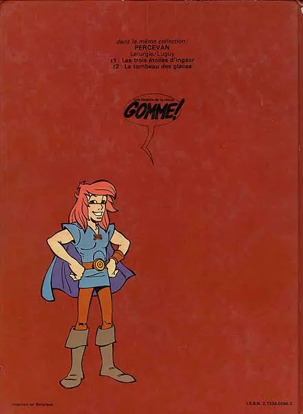 Verso de l'album Percevan Tome 1 Les Trois Etoiles d'Ingaar
