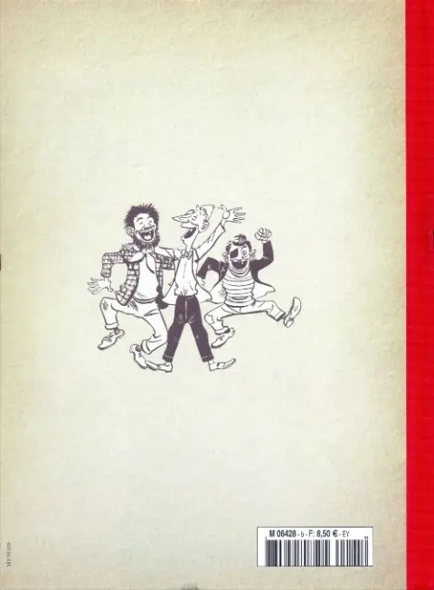 Verso de l'album Les Pieds Nickelés - La collection Tome 6 Les Pieds Nickelés aux Jeux olympiques