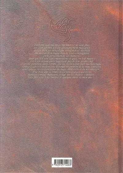Verso de l'album Les Prophéties Elween Tome 2 Le réveil du Tyran