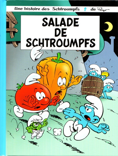 Couverture de l'album Les Schtroumpfs Tome 10 Salade de schtroumpfs