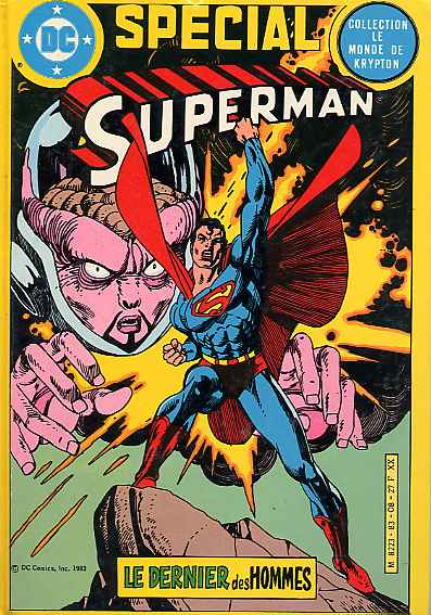 Couverture de l'album Superman - Collection le Monde de Krypton Tome 2 Le dernier des hommes