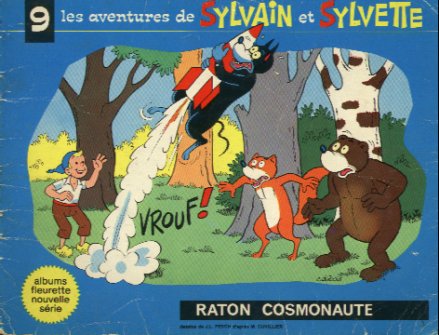 Couverture de l'album Sylvain et Sylvette Tome 9 Raton cosmonaute