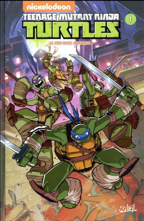 Couverture de l'album Teenage Mutant Ninja Turtles Tome 1 Le zoo-diac attaque !