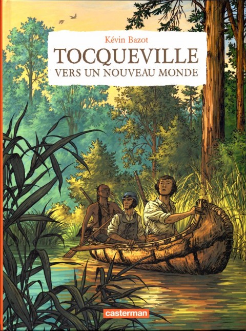 Couverture de l'album Tocqueville, vers un nouveau monde