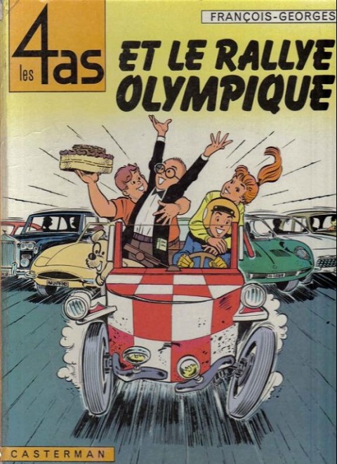 Couverture de l'album Les 4 as Tome 8 Les 4 as et le rallye olympique