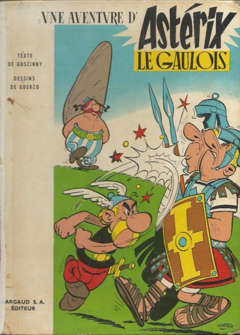 Couverture de l'album Astérix Tome 1 Asterix le gaulois