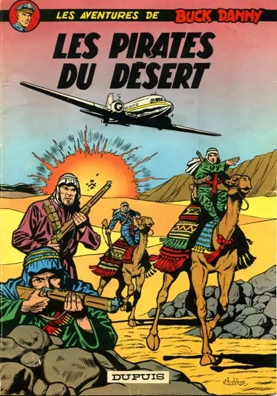 Couverture de l'album Buck Danny Tome 8 Les pirates du désert