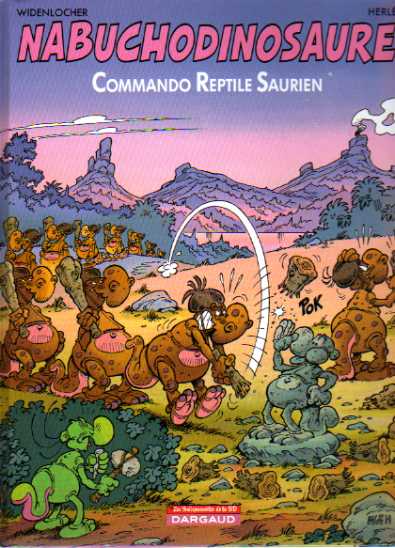 Couverture de l'album Nabuchodinosaure Tome 5 Commando reptile saurien