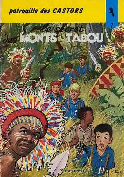 Couverture de l'album La Patrouille des Castors Tome 7 Le secret des Monts Tabou