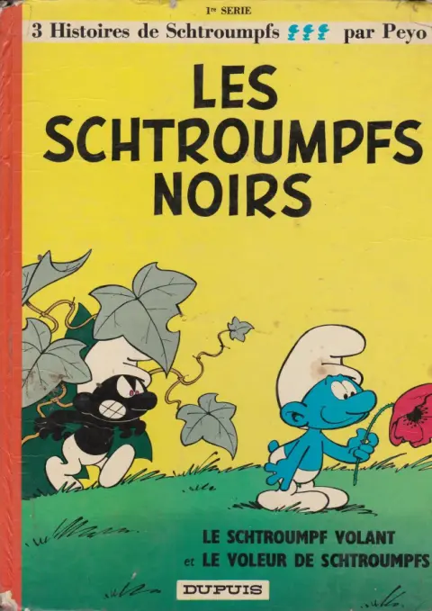 Couverture de l'album Les Schtroumpfs Tome 1 Les Schtroumpfs noirs