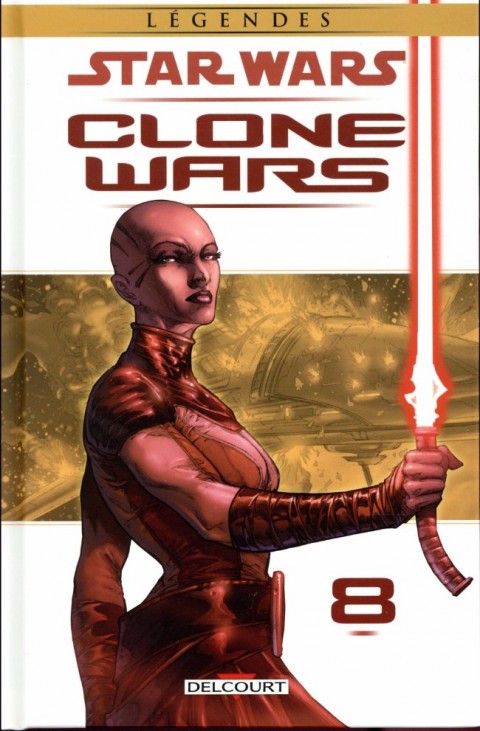 Couverture de l'album Star Wars - Clone Wars Tome 8 Obsession