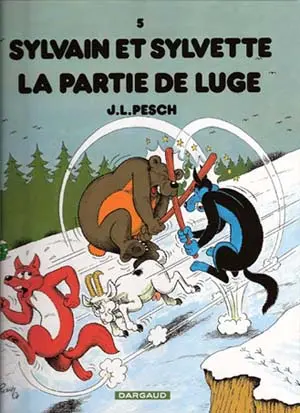 Couverture de l'album Sylvain et Sylvette Tome 5 La partie de luge