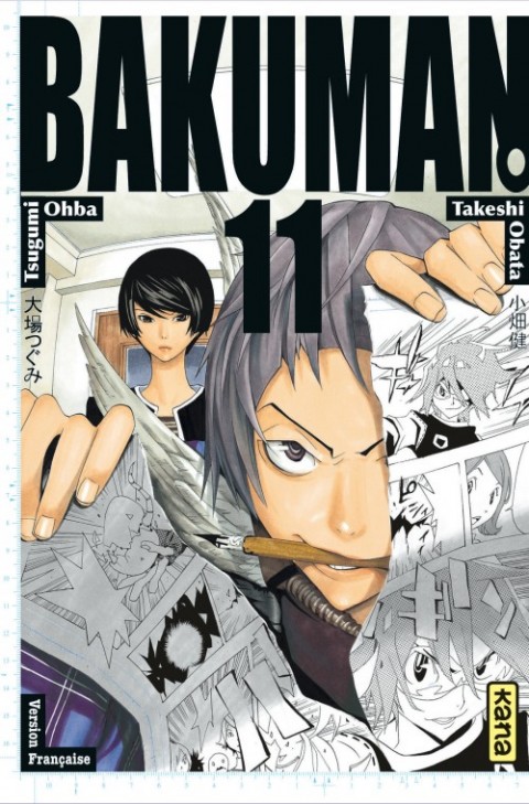 Couverture de l'album Bakuman Tome 11 Titre et Character design