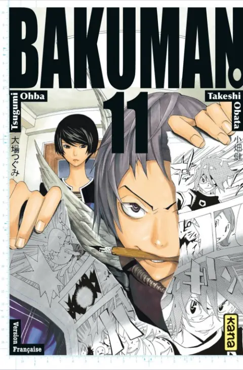 Bakuman Tome 11 Titre et Character design