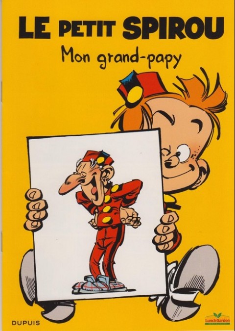 Couverture de l'album Le Petit Spirou Albums publicitaires pour Lunch Garden Mon grand-papy/mijn opa