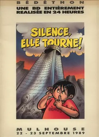 Bédéthon Silence, elle tourne !
