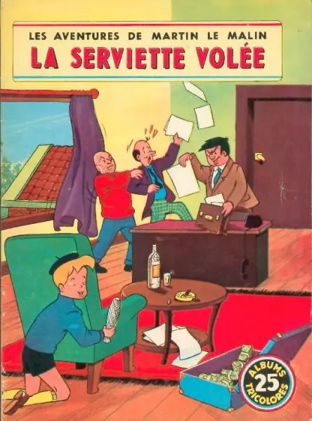 Martin le Malin Album Tricolore Tome 25 La serviette volée