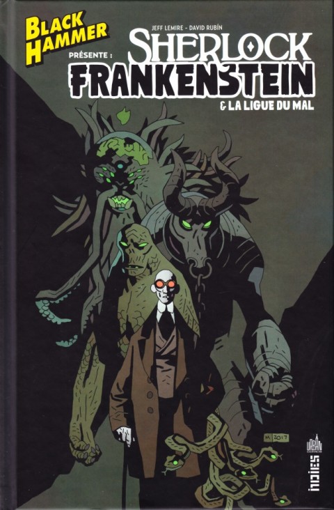 Couverture de l'album Black Hammer Sherlock Frankenstein & la Ligue du Mal