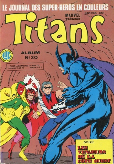 Couverture de l'album Titans Album N° 30