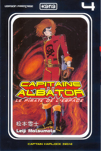 Couverture de l'album Capitaine Albator - Le pirate de l'espace 4 Captain Harlock (n°04)