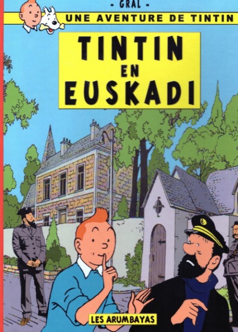 Couverture de l'album Tintin Tintin en Euskadi