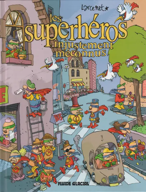 Couverture de l'album Les Superhéros injustement méconnus