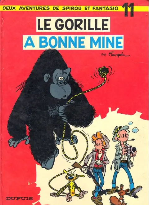 Couverture de l'album Spirou et Fantasio Tome 11 Le gorille a bonne mine