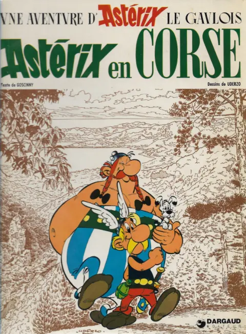 Couverture de l'album Astérix Tome 20 Astérix en Corse