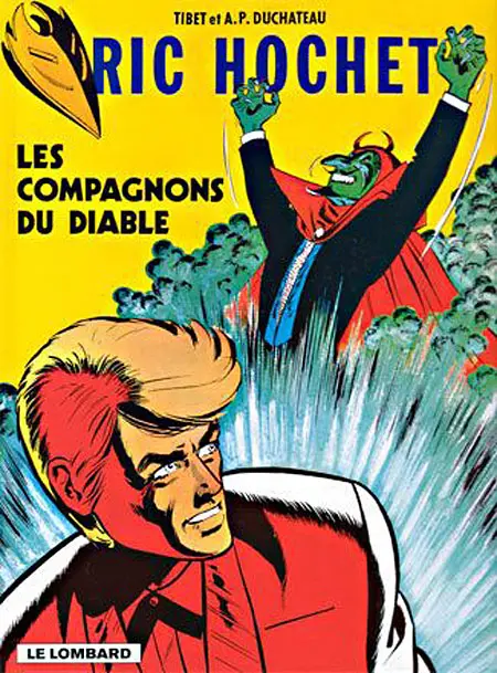 Couverture de l'album Ric Hochet Tome 13 Les compagnons du diable