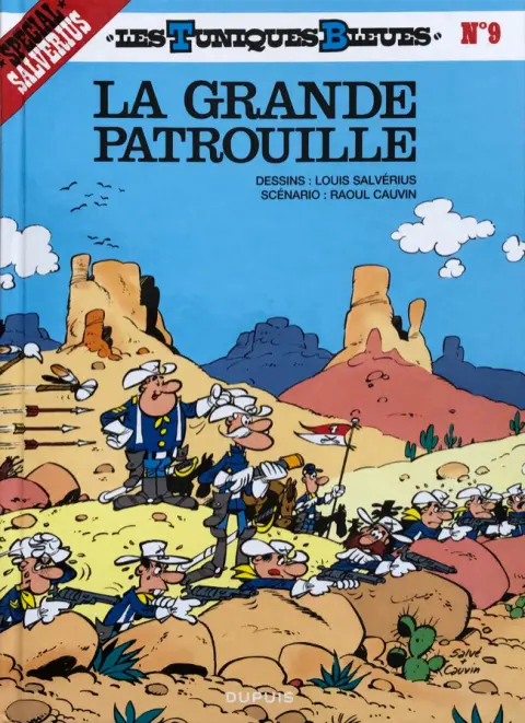 Couverture de l'album Les Tuniques Bleues Tome 9 La grande patrouille