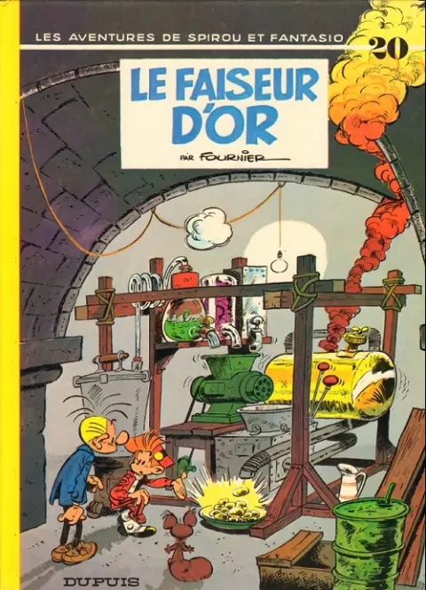 Couverture de l'album Spirou et Fantasio Tome 20 Le faiseur d'or