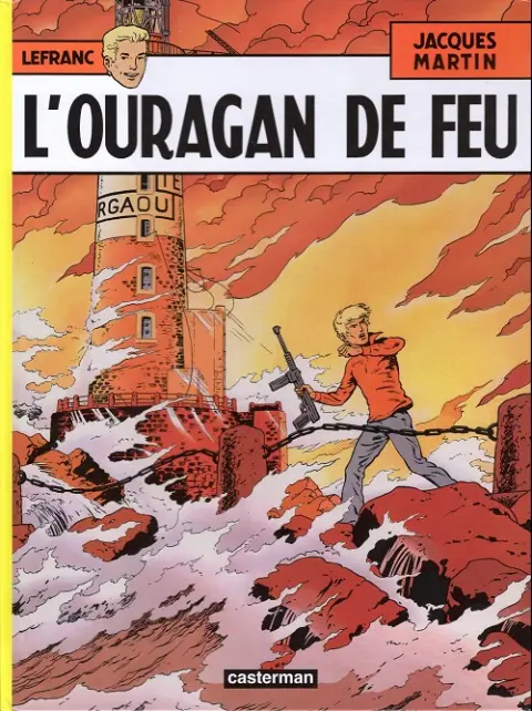 Couverture de l'album Lefranc Tome 2 L'ouragan de feu