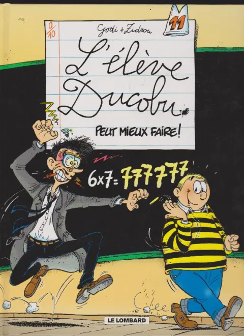 Couverture de l'album L'Élève Ducobu Tome 11 Peut mieux faire !